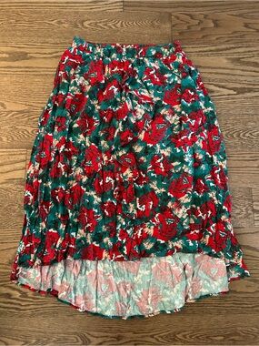 Porridge High/Low Midi Skirt Small